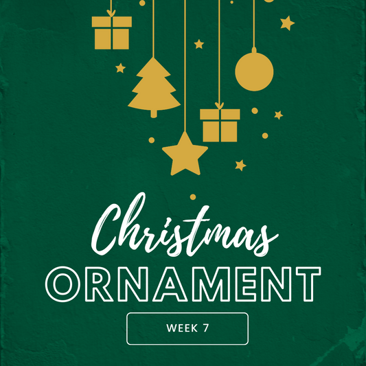 12 Weeks of Christmas Ornaments - Week 7