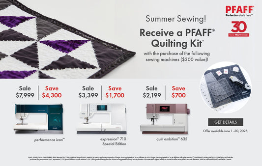 PFAFF Summer Sewing! June 2025