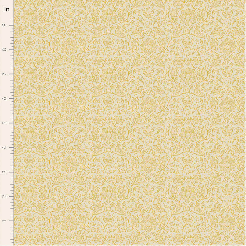 Lila, light yellow- Tilda