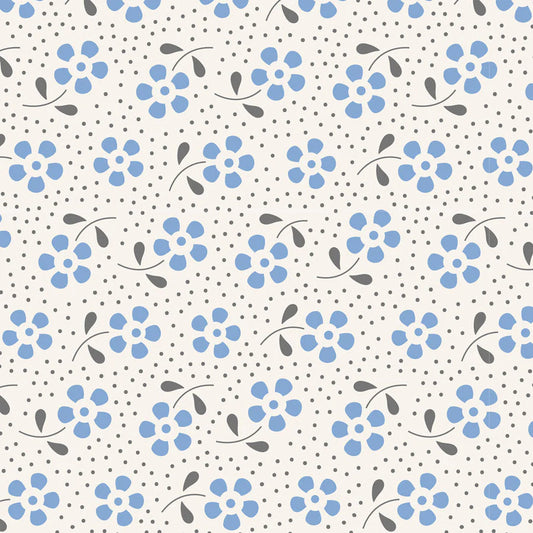 Tilda Basics - Meadow - Blue