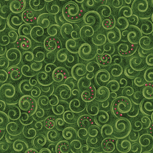 12 Days Of Christmas - Motion Midnight Green
