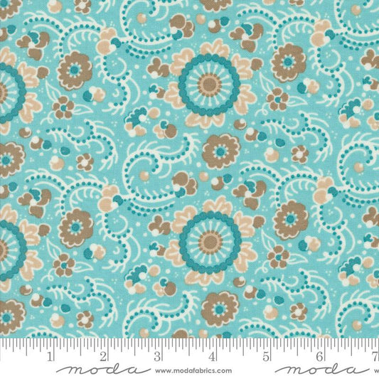 Sunday Brunch - Mint Tea Blintz Florals