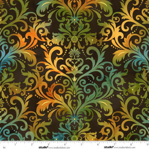 Baskets of Autumn Blessings - Brown Multi