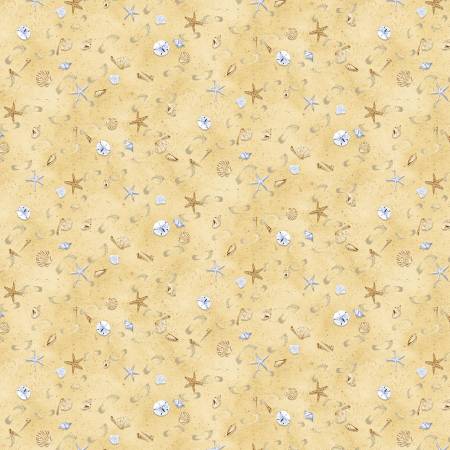 Beach Bound - Beige Footprints On Sand