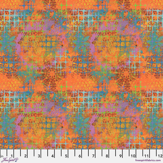 Butterfly Fields - Crosshatch Orange