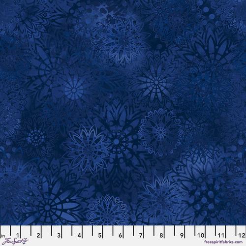 Butterfly Fields - Medallions Navy