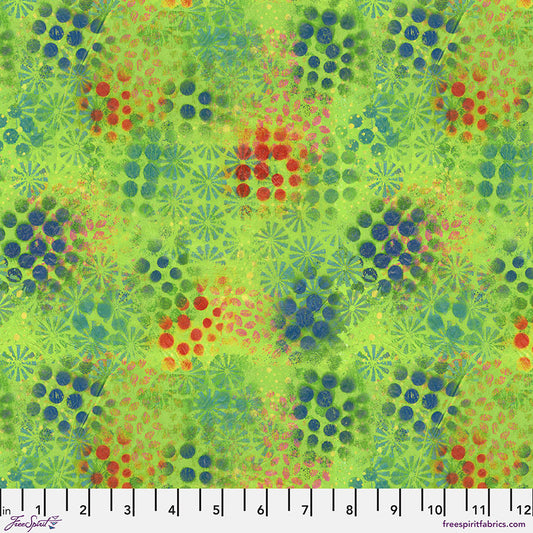 Butterfly Fields - Spotty Lime