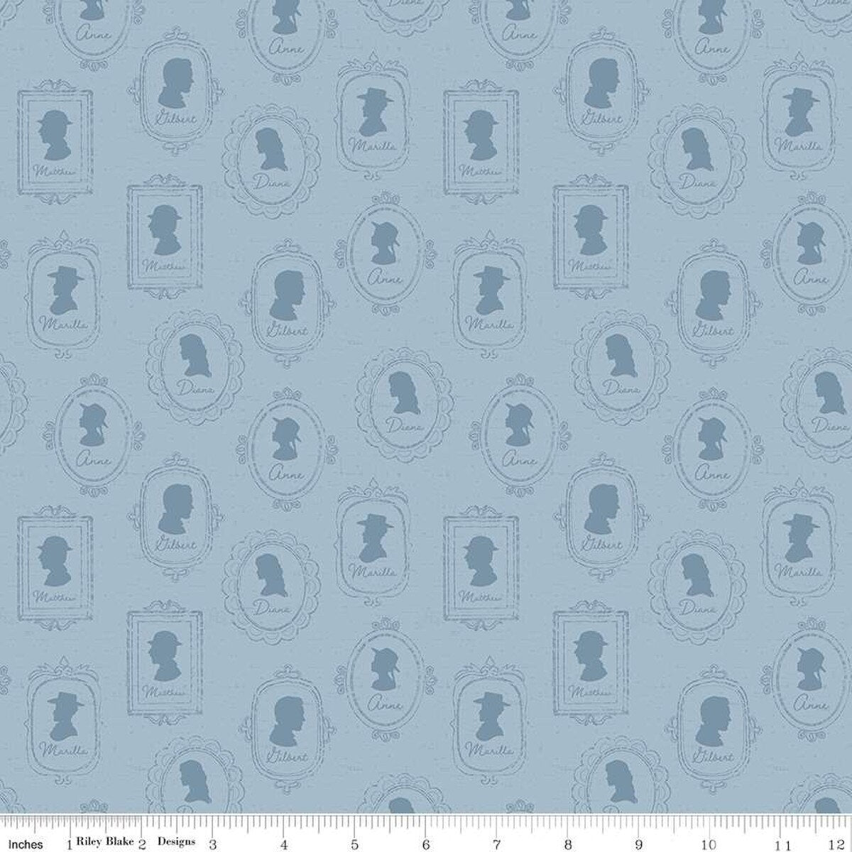 Anne of Green Gables Silhouettes Blue