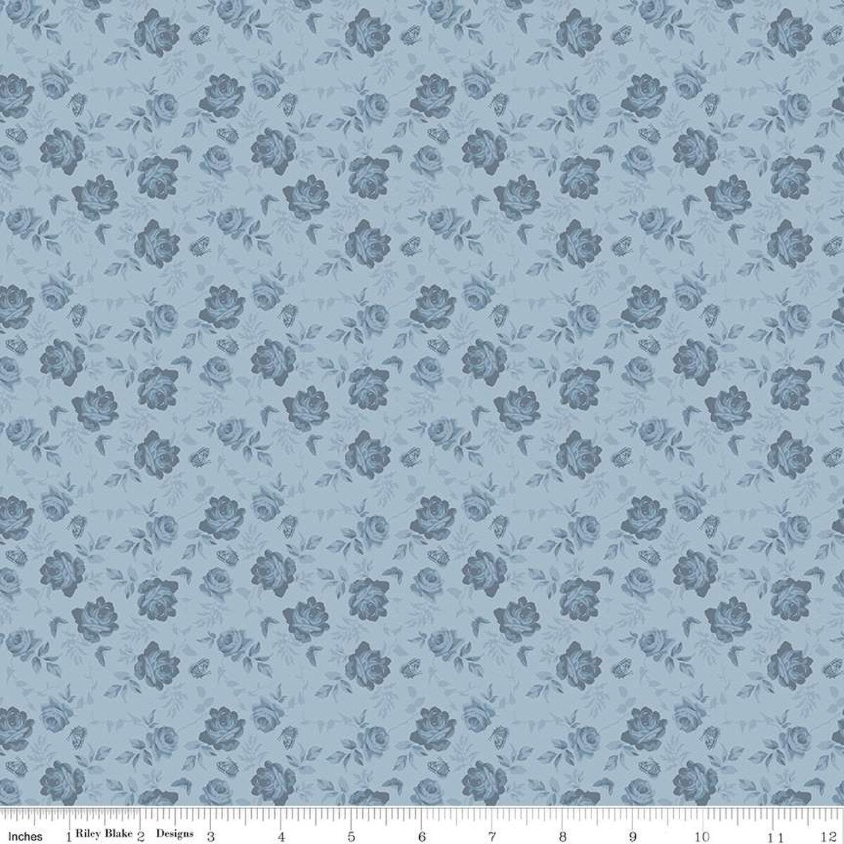 Anne of Green Gables Tone-on-Tone Blue