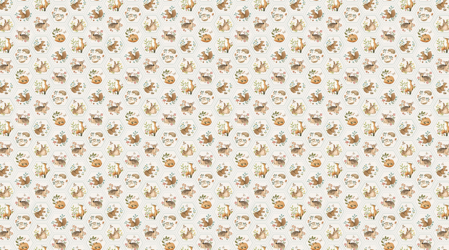 Woodland Heart - Animal Hex
