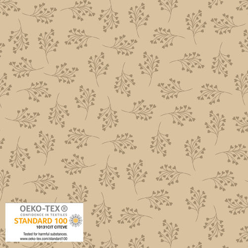 Beige tone on tone Branches - Garden Flowers