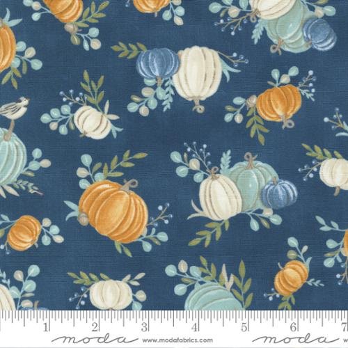 Harvest Wishes - Pumpkins All Over Night Sky