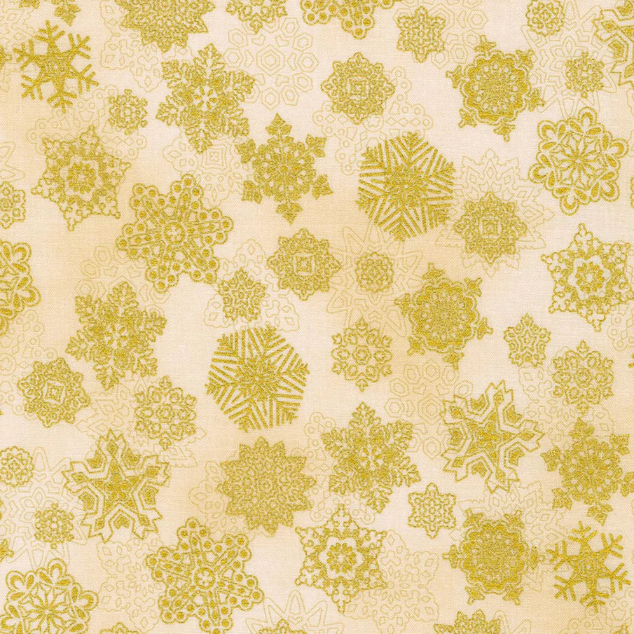 Holiday Flourish - Snow Flower Cream