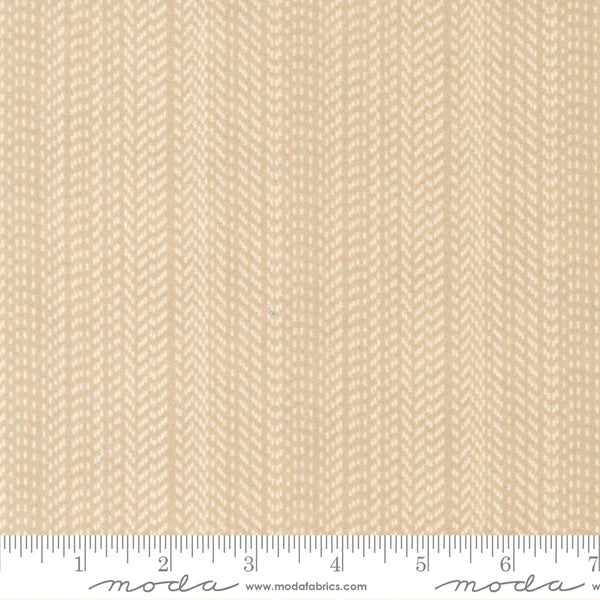 Lakeside Gatherings Flannel - Multi Stripes Cloud Sand Tan