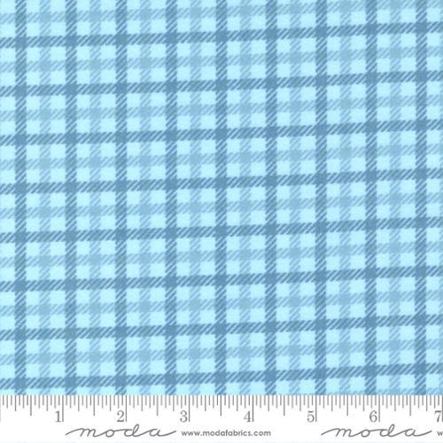 Lakeside Gatherings Flannel - Plaid Check Mist Blue