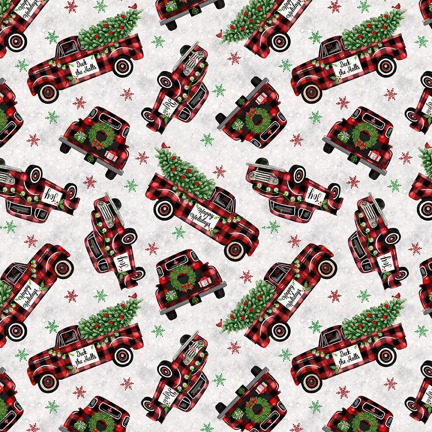 Lumberjack Gnomes - Grey Buffalo Plaid Pickups
