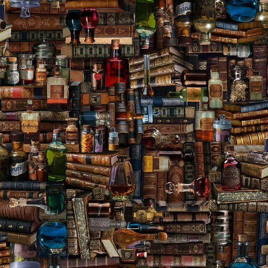 Mystic Library - Packed Magic Books