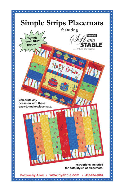 Simple strips Placemat