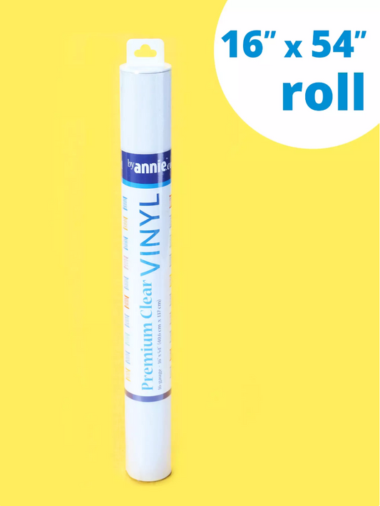ByAnnie Vinyl - CLEAR - 16" x 54"