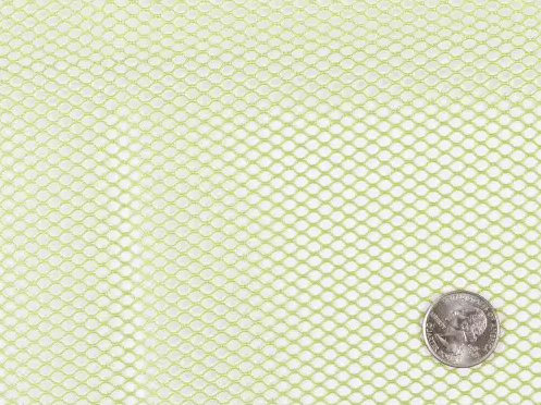 Lightweight Mesh Fabric - APPLE GREEN - 18" x 54"