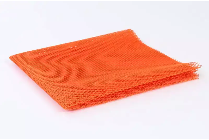 Lightweight Mesh Fabric - PUMPKIN - 18" x 54"