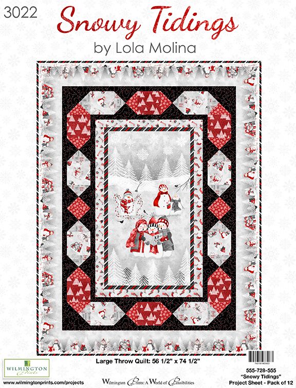 Snowy Tidings Quilt Kit