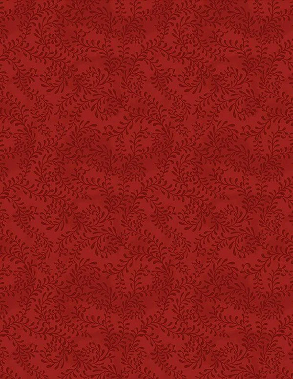 Tartan Holiday - Scroll Red