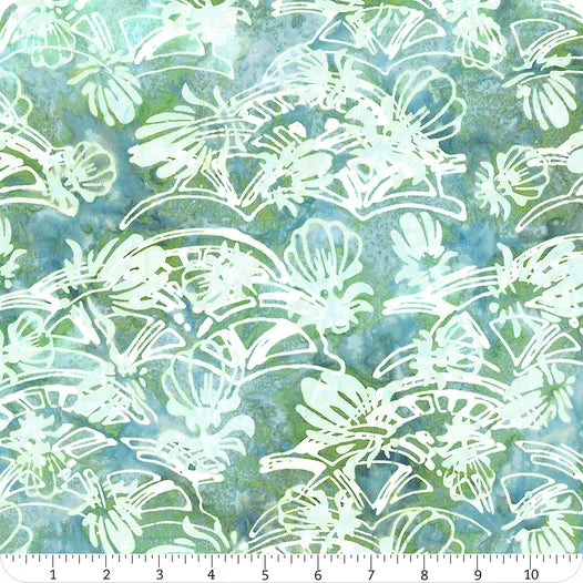 Vintique Batiks - Ocean Mist Emblem