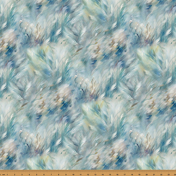 Wings over Wildflowers - french Blue