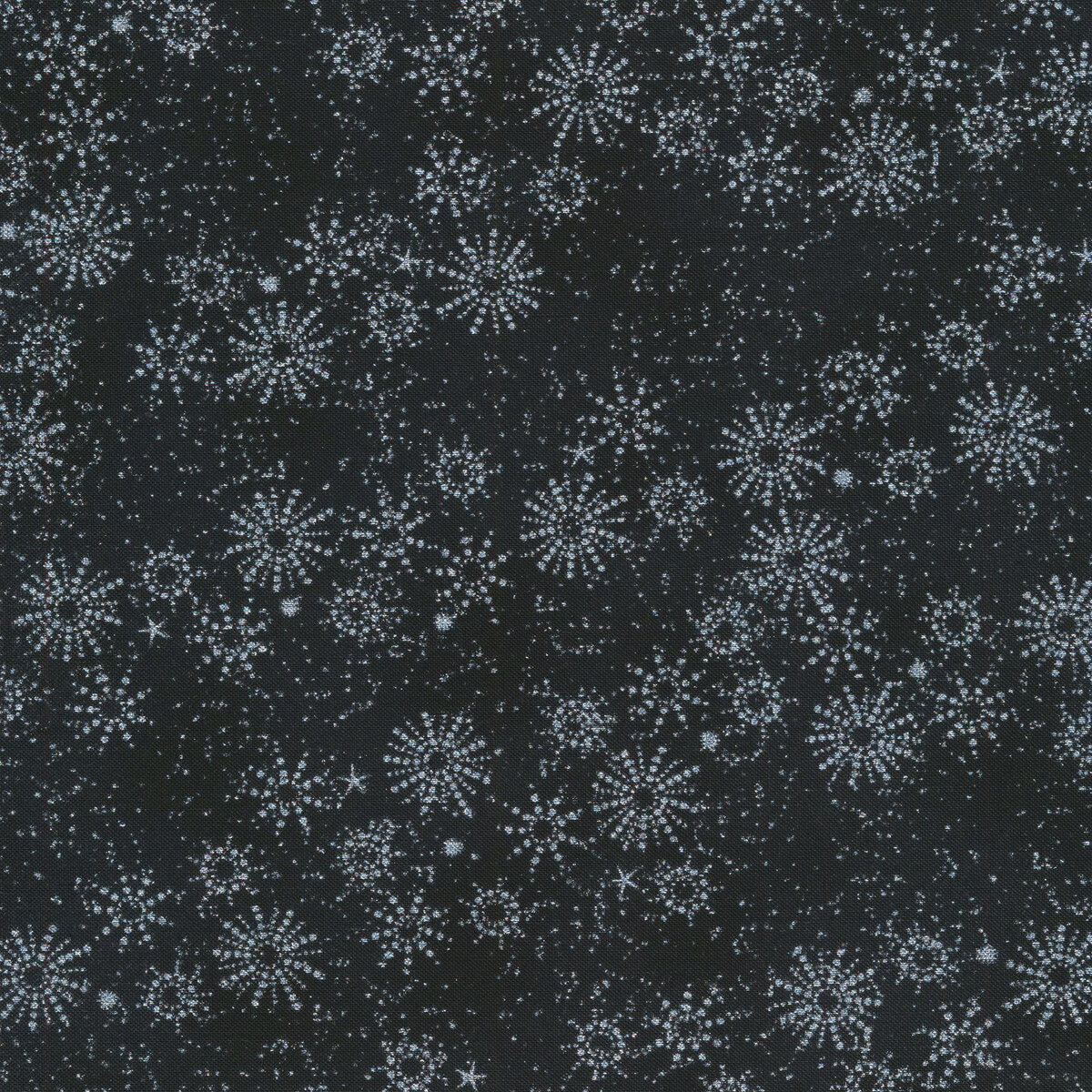 Frosty Snowflake - Black/Silver
