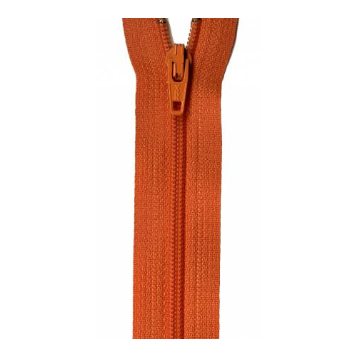 14" Zipper - Orange Peel