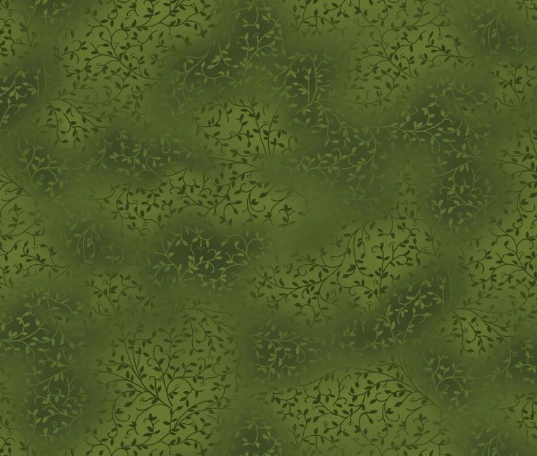 Basic Twist - Small Dark Green Leaves