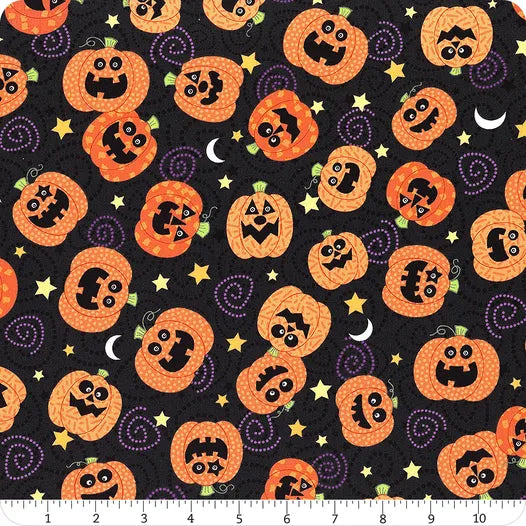 Beggars Night Buddies - Black Jolly Jack-o-Lanterns