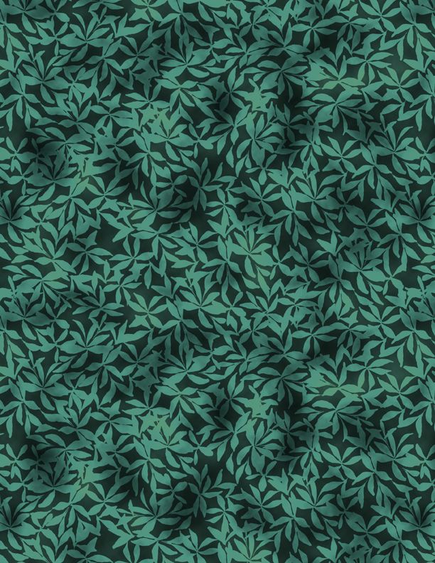 Botanical Magic - Floral Tone Green