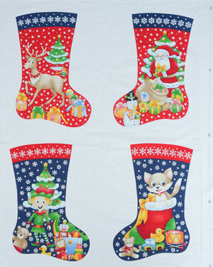 Christmas Stocking Panel