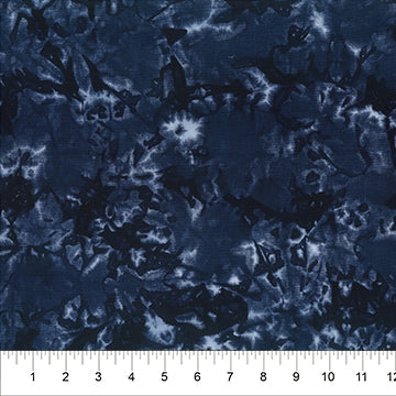 Community Garden Batiks - Tie Dye Royal Blue