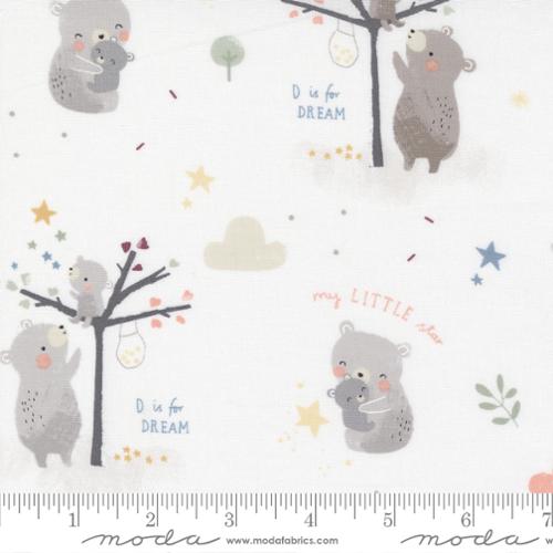 D Is For Dream - Baby Bears White