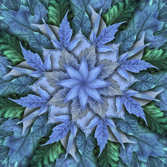 Dream Big Leaf - Digital Print Bluegrass Panel