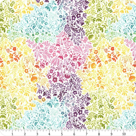 Here Kitty Kitty Multi Floral Daydream Quilting B & More