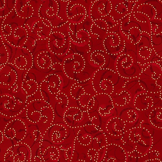 Holiday Wishes - Dotted Swirls