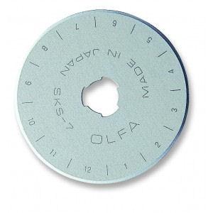 Olfa 45mm Rotary Blades - 5 Blades
