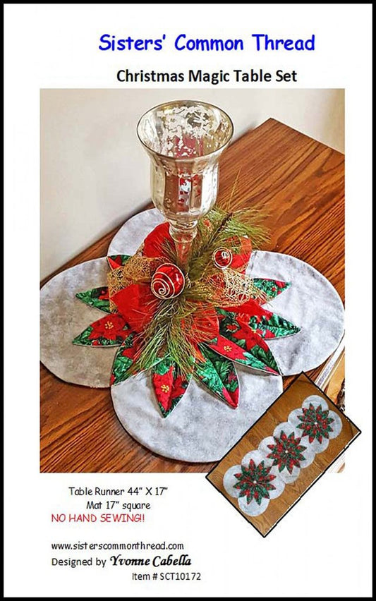 Christmas Magic Table Set Pattern