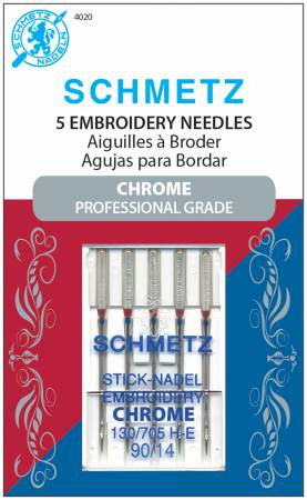 Schmetz Machine Chrome Embroidery Needle