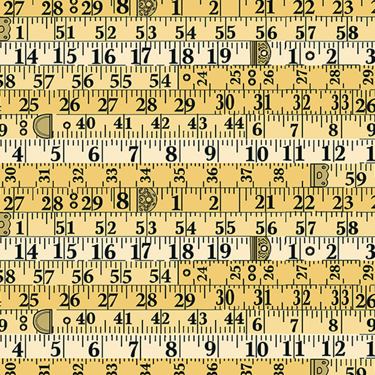 Sewing Room - Tape Measure Yellow
