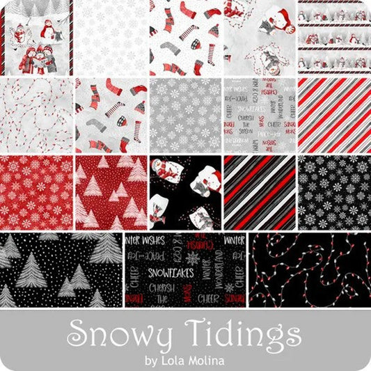 Snowy Tidings - 10" Squares