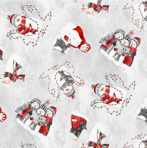 Snowy Tidings - Large All Over