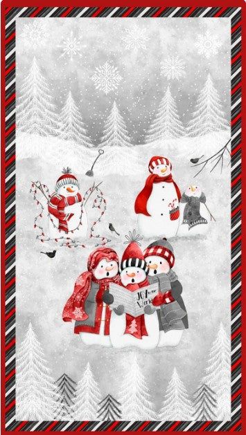 Snowy Tidings - Snowman Panel