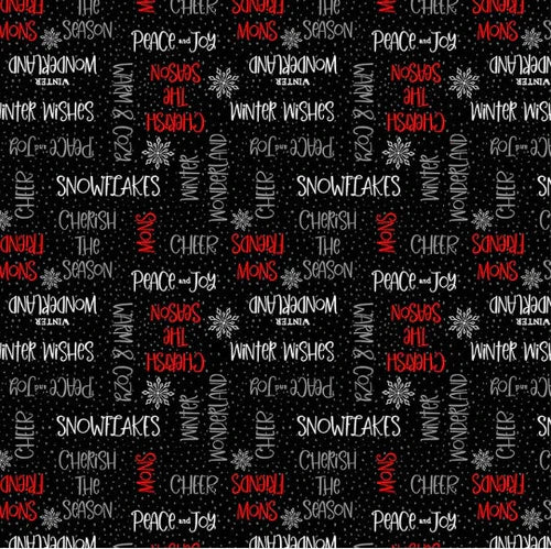 Snowy Tidings - Word Toss