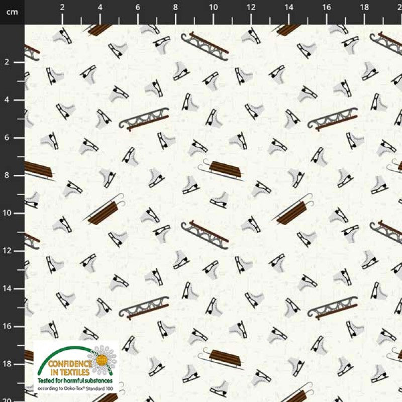 Winter 4 You - Tossed Skates White