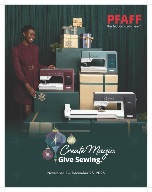 PFAFF | Create Magic. Give Sewing.